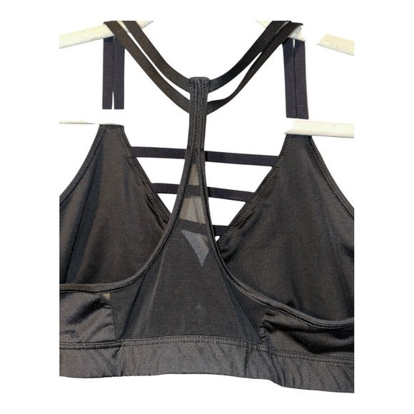 Victoria's Secret VSX Black Cage Front Sports Bra, Medium - Picture 5 of 7